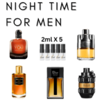 Night Time for Him Discovery Set 5 x 2 mL Samples