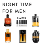 Night Time for Him Discovery Set 5 x 2 mL Samples