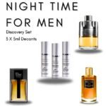 Night Time For Men Discovery Set 3 x 5 mL Decants