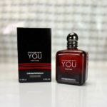 Emporio Armani Stronger With You Parfum ( 2025 ) 10 ml Left With Original Bottle Box