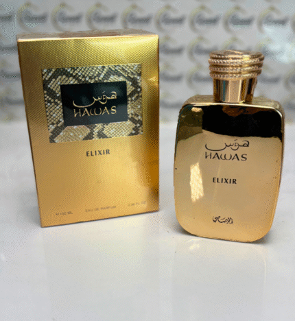 Rasasi Hawas Elixir 10ml Left With Original Bottle