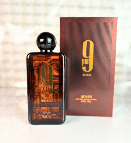 Afnan 9PM Elixir Eau De Parfum 10 ml Left With Original Bottle