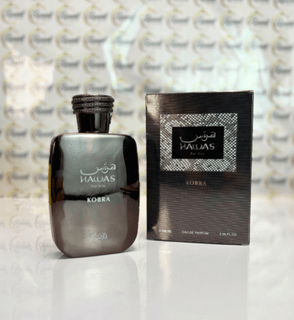 Rasasi Hawas Kobra Eau De Parfum 10 ml Left With Original Bottle
