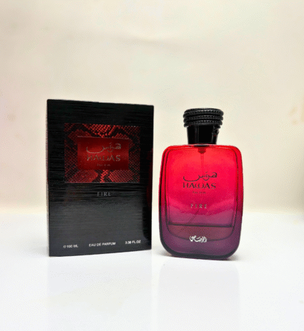 Hawas Fire Eau de Parfum 10ml Left With Original Bottle With box