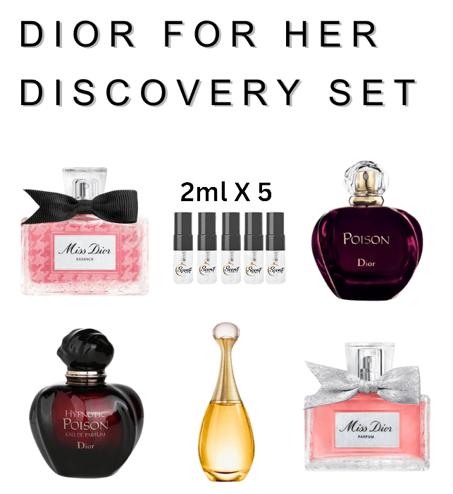 Best Dior for HER Discovery Set 5 x 2 mL Samples