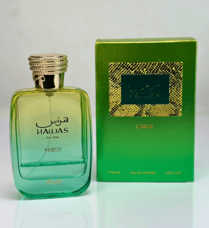 Rasasi Hawas Verde  10 ml Left With Original Bottle