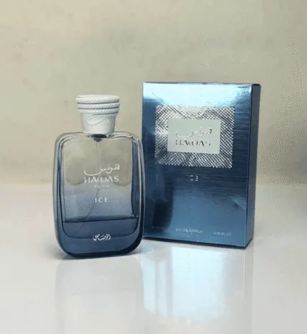 Rasasi Hawas Ice 10 ml Left With Original Bottle